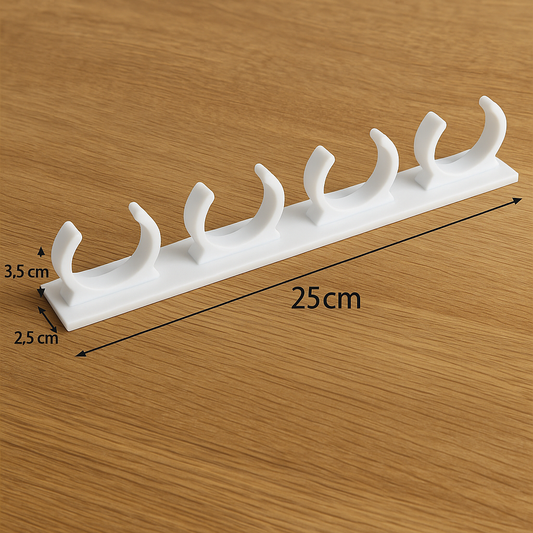 "Lot de 2 Racks Épices Muraux Cuisine – Support Adhésif pour Pots de Condiments, Étagère de Rangement Plastique Gris