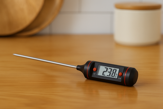 Thermomètre de Cuisine Digital – Sonde Électronique avec Affichage LCD pour Viande, Liquides et Cuisson au Four